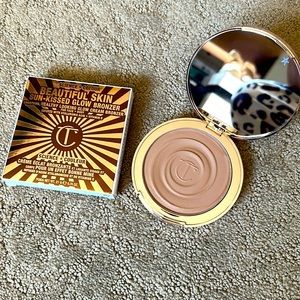 NIB Charlotte Tilbury Beautiful Skin Sun-kissed Glow Bronzer in 1 Fair